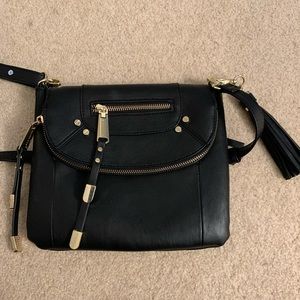 Black Steve Madden cross body purse